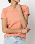 LILLA P S/S BACK SEAM CREW TEE