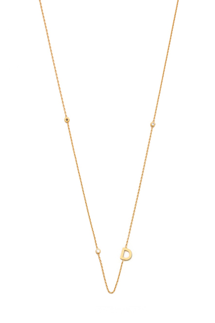 Tai online initial necklace