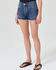 AGOLDE PARKER HIGH RISE CUTOFF SHORT