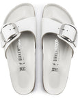 BIRKENSTOCK MADRID BIG BUCKLE WHITE LEATHER