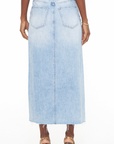 PISTOLA ALICE DENIM MIDI SKIRT