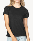 LILLA P S/S BACK SEAM CREW TEE