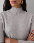 WHITE & WARREN CASHMERE EASY STANDNECK