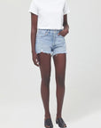 AGOLDE PARKER HIGH RISE CUTOFF SHORT