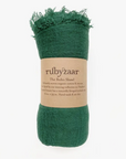 RUBYZAAR GAUZE BOHO SCARF