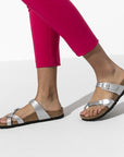BIRKENSTOCK MAYARI SILVER BIRKO-FLOR