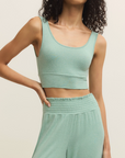 Z SUPPLY ZOE BRUSHED JERSEY TANK BRA