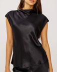 RAILS LORETTA DRAPED TOP