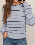 Z SUPPLY DARBY STRIPE SWEATER