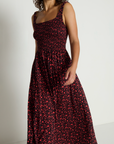 NATION ADELINE MIDI DRESS