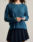 LISA TODD POWER STITCH SWEATER