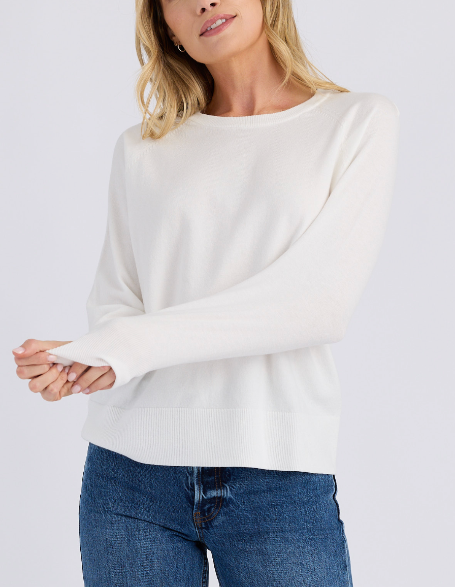 STITCHES + STRIPES OTIS CREWNECK