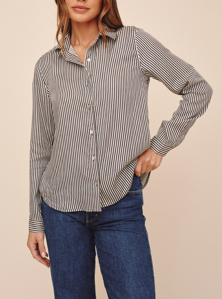 BELLA DAHL BUTTON DOWN SHIRT