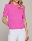 AUTUMN CASHMERE CROPPED S/S CREW