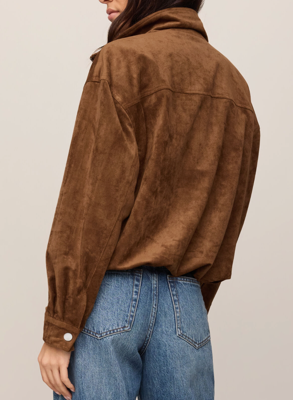 Z SUPPLY CORIN BUBBLE HEM JACKET