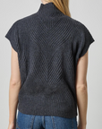 LILLA P CABLE WEDGE SWEATER