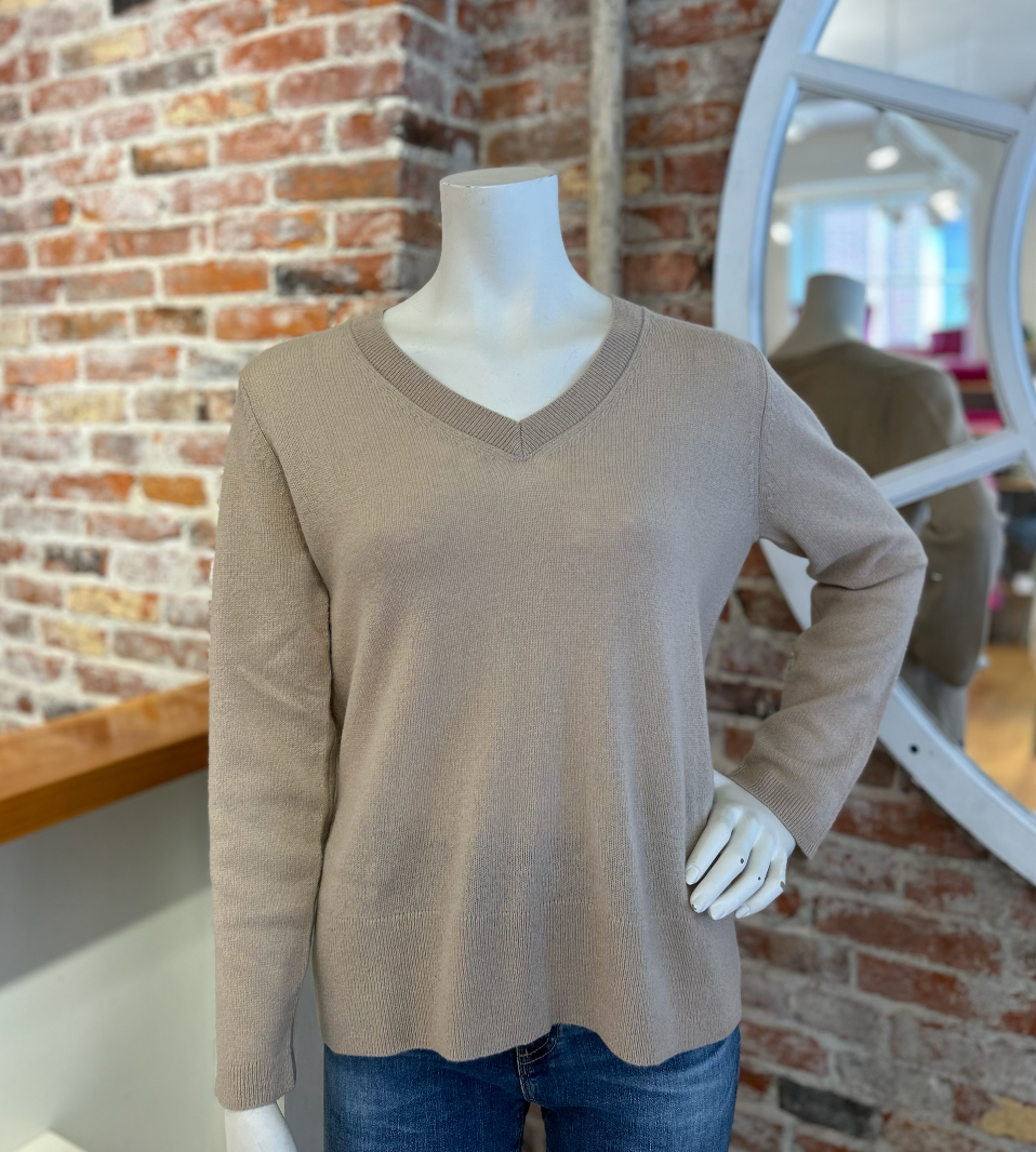 Cotton Cashmere Blair Rib Crew