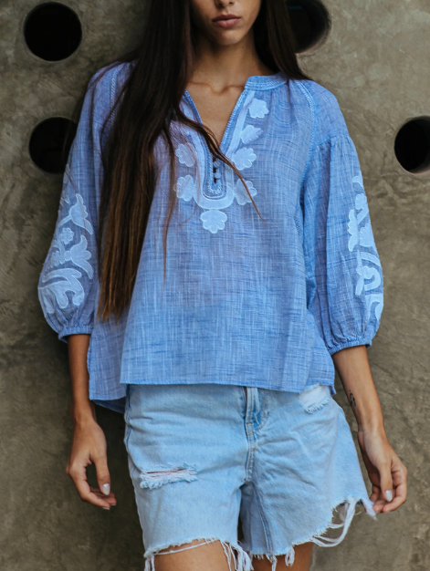 ROSE AND ROSE OVAL TOP