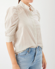 FIFTEEN TWENTY MARGOT EMBELLISHED STRIPE SHIRT