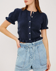 RAILS LORA S/S SWEATER