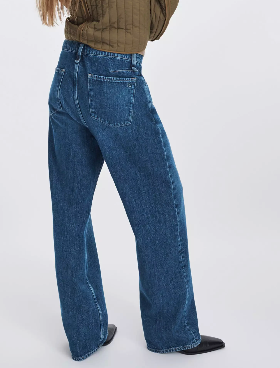 RAG &amp; BONE PHOEBE DRAWSTRING WIDE-LEG JEAN