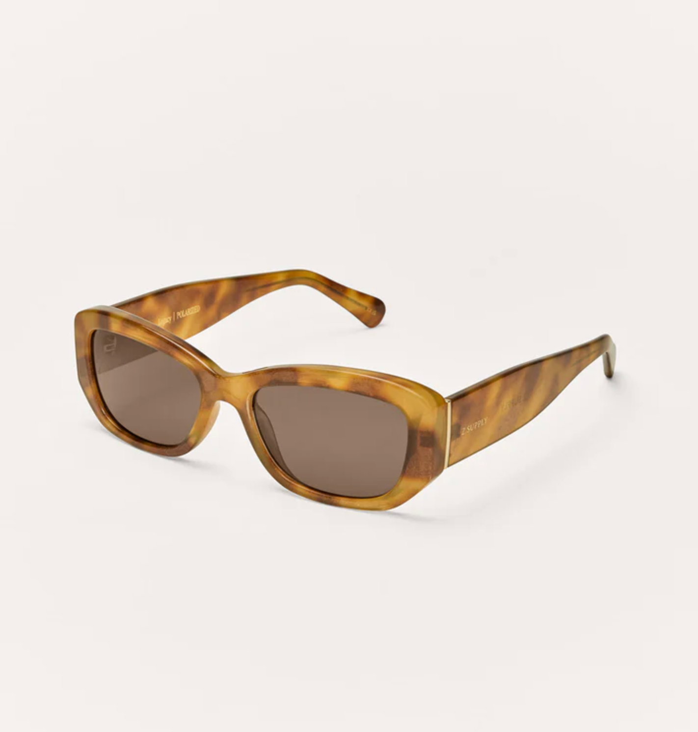 Z SUPPLY LEGACY SUNGLASSES - BROWN TORTOISE/BROWN