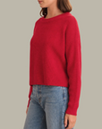 525 AMERICA DAPHNE CROPPED PULLOVER