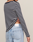 Z SUPPLY ARLET STRIPE THERMAL TOP