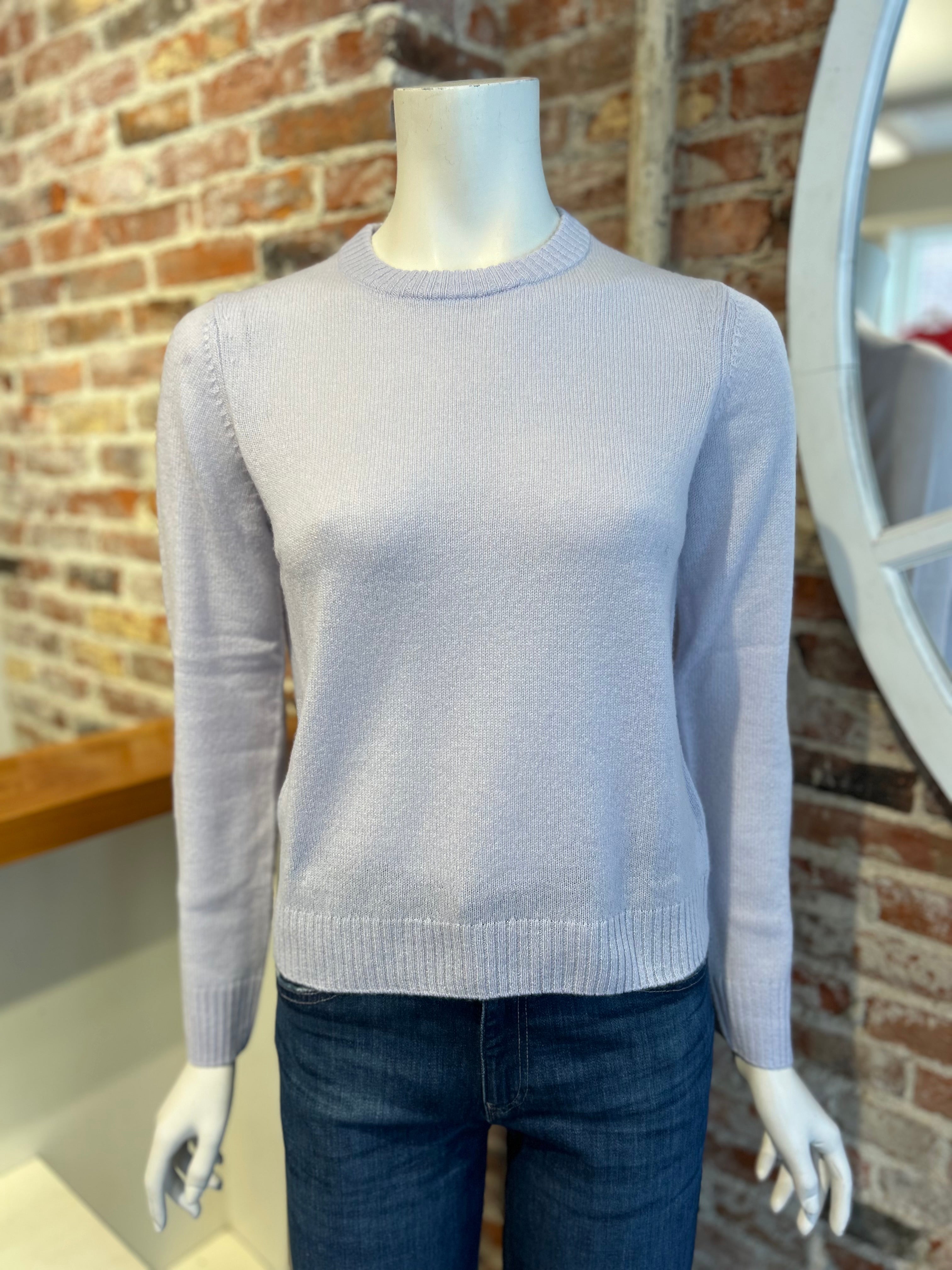 ALASHAN CASHMERE CHLOE SHRUNKEN CREW NECK