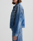 AG RAMIE OVERSIZED TRUCKER JACKET