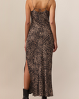 Z SUPPLY CIELO LEOPARD MIDI DRESS