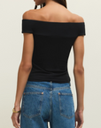 Z SUPPLY SECOND SKIN OFF SHOULDER TOP