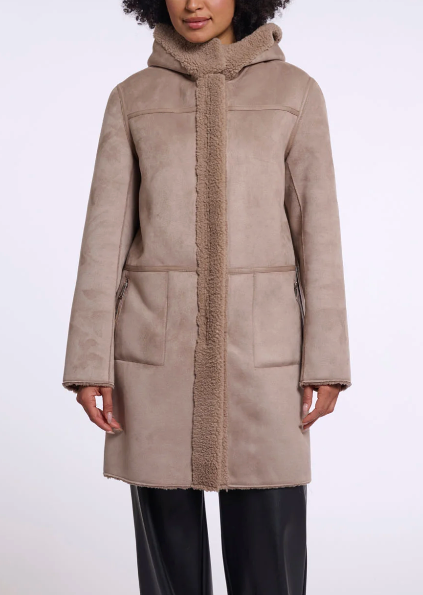 RINO &amp; PELLE ALINA REVERSIBLE COAT
