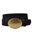 MOST WANTED USA SUEDE STRAP WITH HORIZONTAL OVAL BUCKLE
