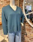ALASHAN CASHMERE DEVIN HI LOW V NECK