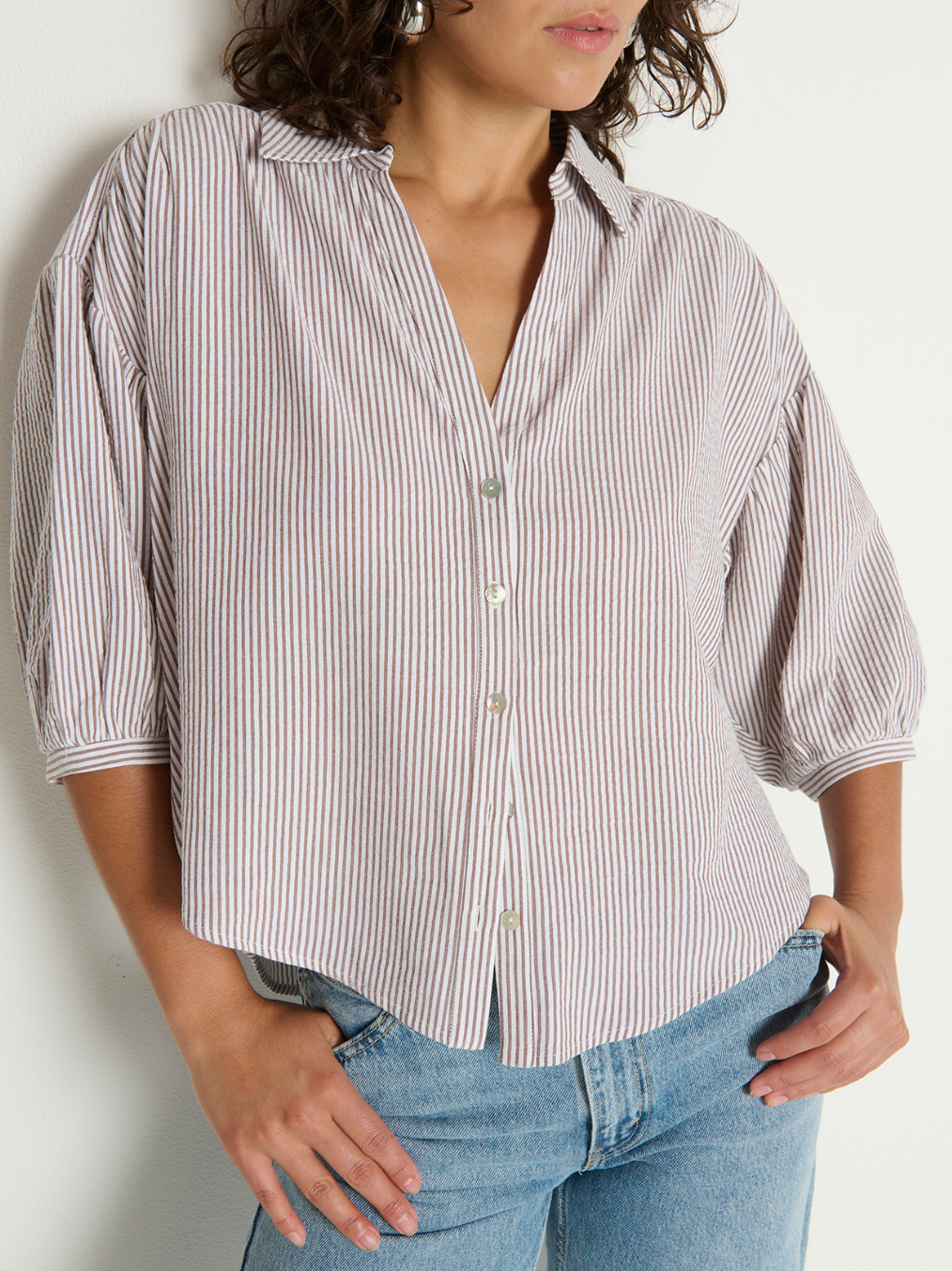NATION JAYNEE BLOUSON SHIRT