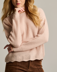 LISA TODD PURE RUFFLE SWEATER