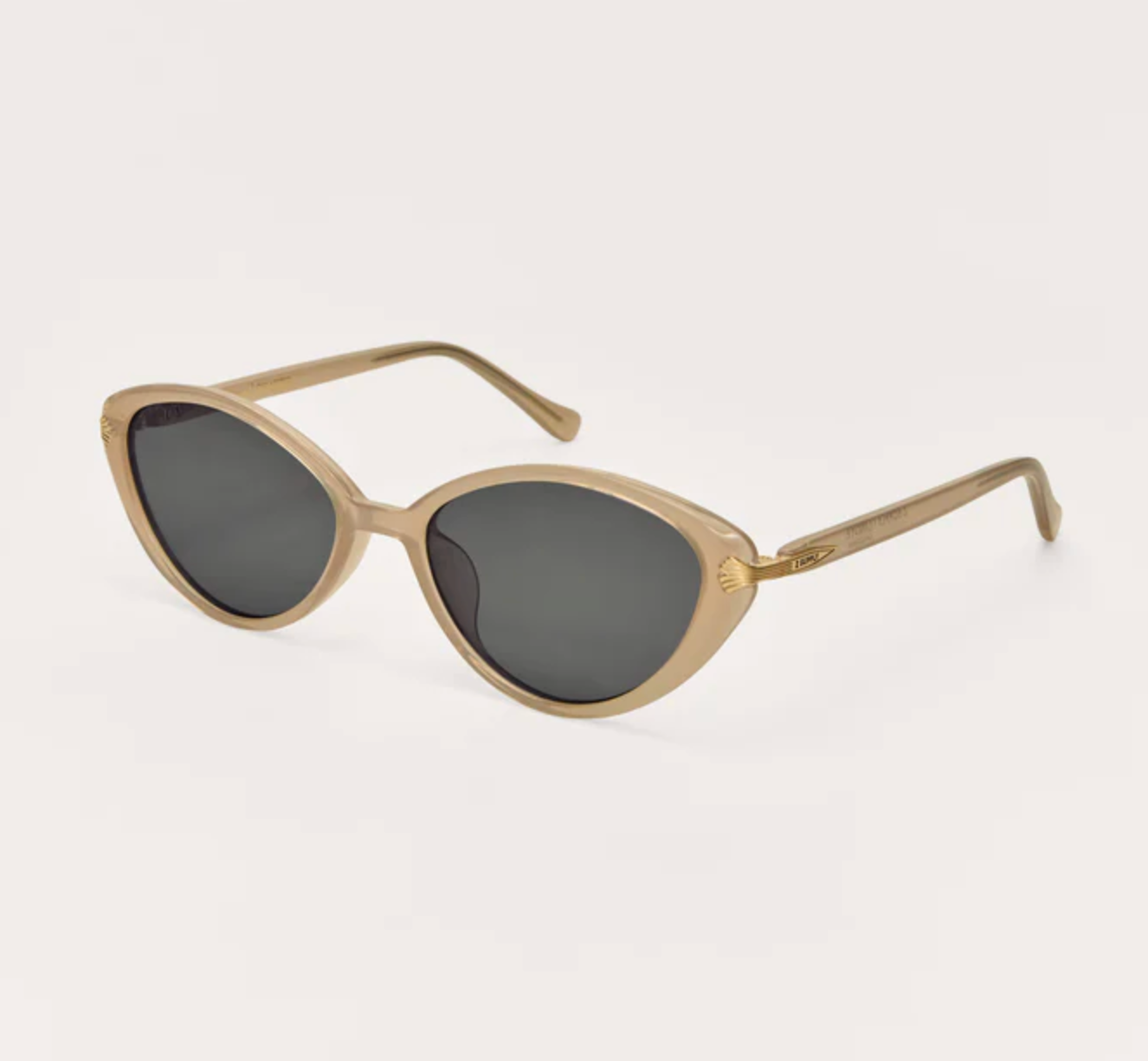 Z SUPPLY PALERMO SUNGLASSES - SANDSHELL/GREY
