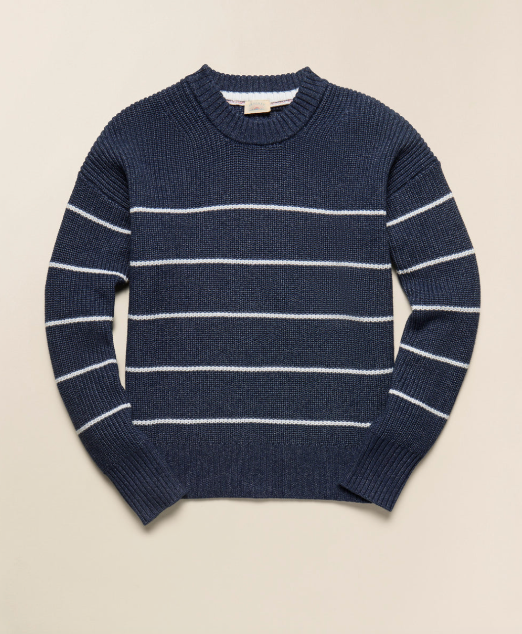 FAHERTY SUNWASHED FISHERMAN SWEATER