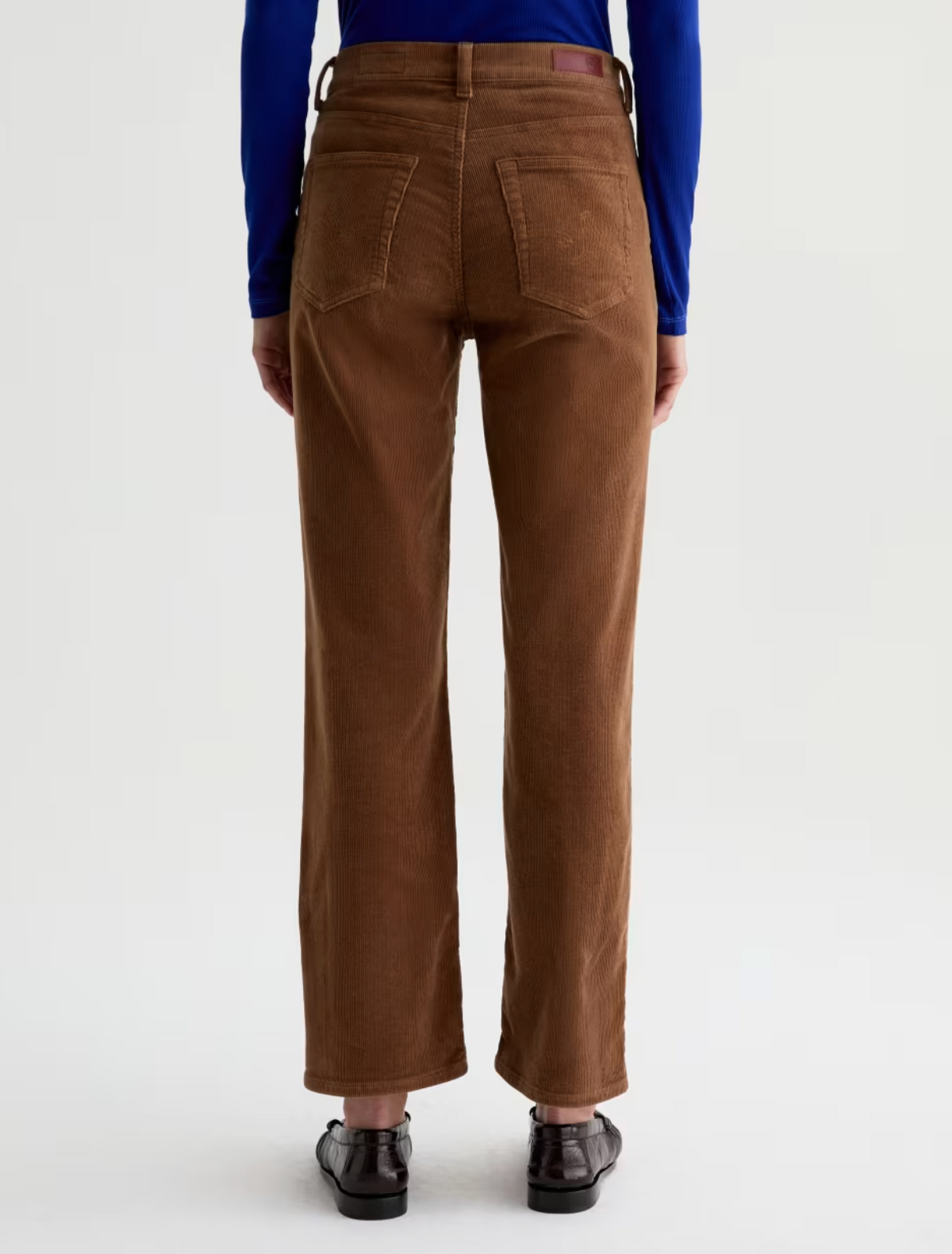 AG BRINLEY MID-RISE STRAIGHT CORDUROY