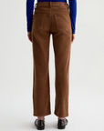 AG BRINLEY MID-RISE STRAIGHT CORDUROY