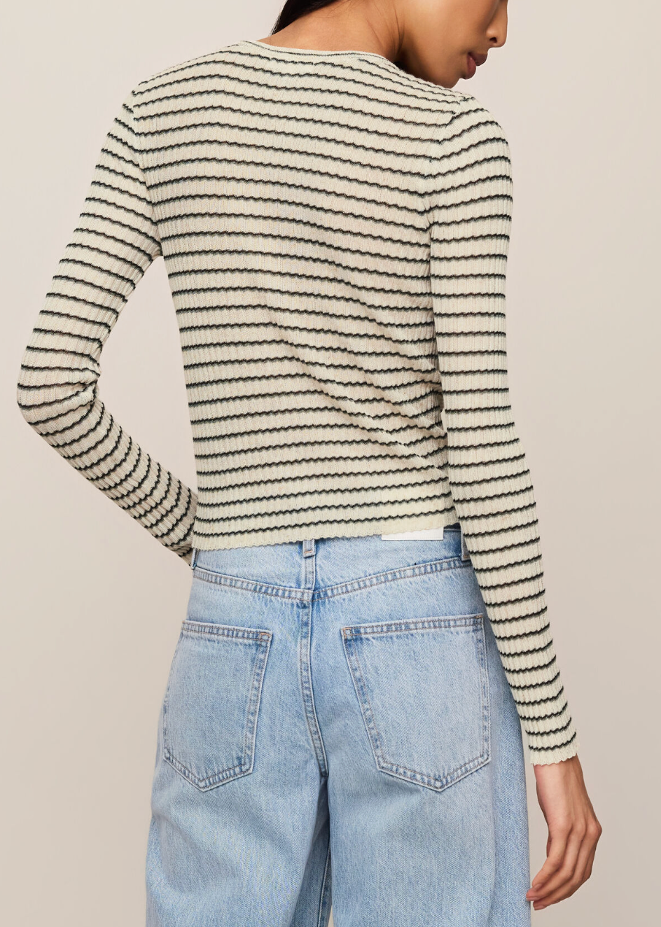 Z SUPPLY ROSANNA STRIPE SWEATER TOP