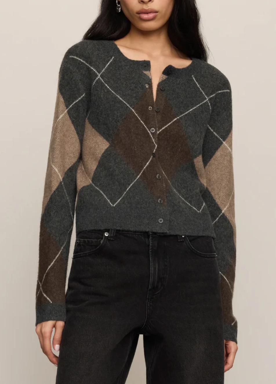 Z SUPPLY MEDINA ARGYLE CARDIGAN