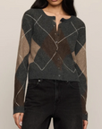 Z SUPPLY MEDINA ARGYLE CARDIGAN