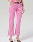 CITIZENS OF HUMANITY GOLDIE KICK FLARE ANKLE 27 RAW HEM