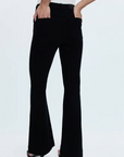 PISTOLA KINSLEY MID RISE ULTRA FLARE - BLACK INK