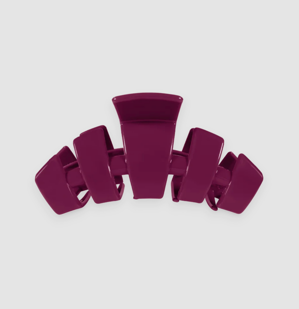 TELETIES CLASSIC SMALL CLAW CLIP - MULBERRY