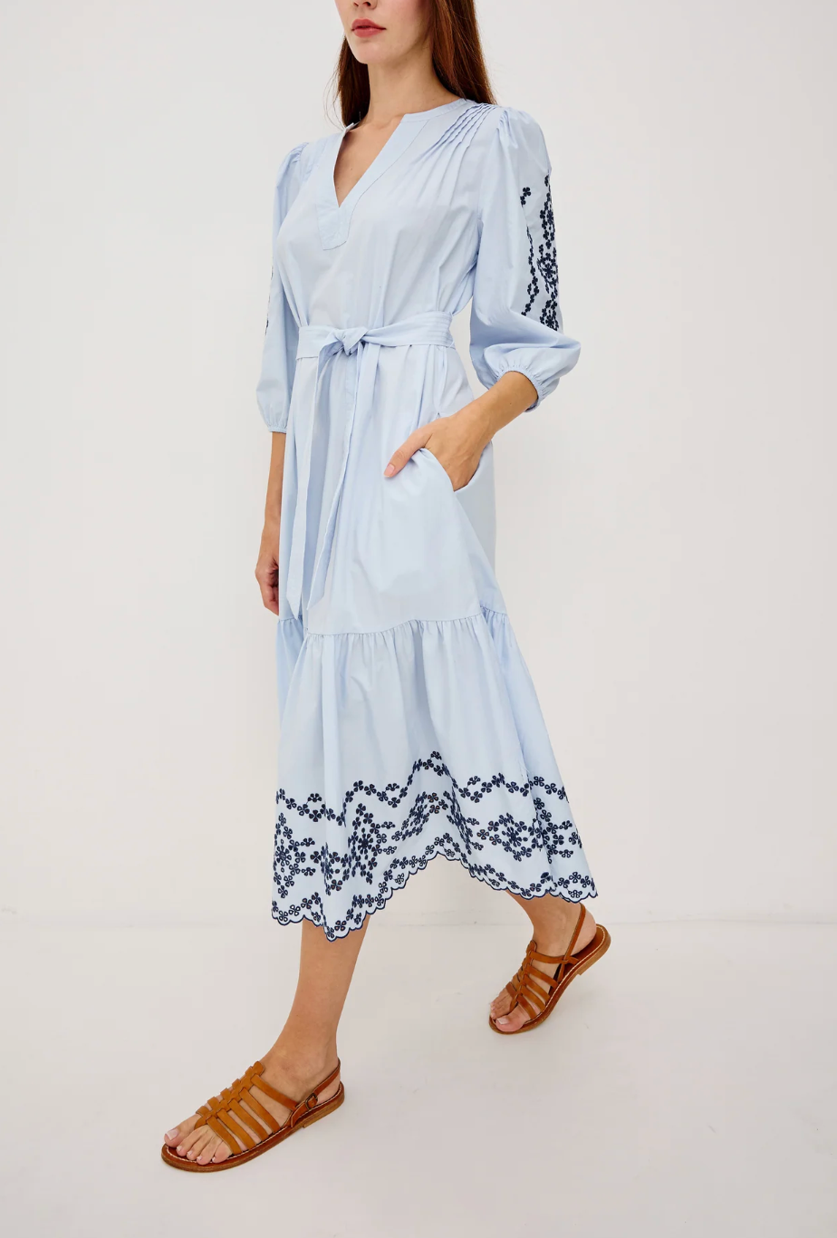 RAILS CARMEL MIDI DRESS – Indigo