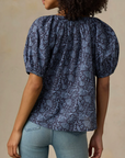 FAHERTY VOILE LETTIE TOP