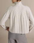 ALASHAN 100% CASHMERE GIA STARBURST FUNNEL NECK